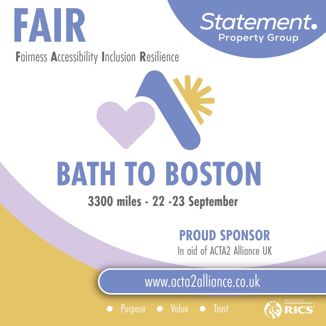 Proud sponsor of Bath to Boston